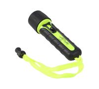 QOXEZY Linterna de buceo LED de 8000 lm, 50 m, color verde | Esta linterna sumergible proporciona una iluminación brillante de hasta cincuenta metros de exploración submarina más segura.