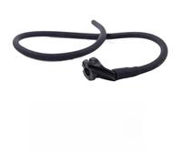 QOXEZY Mirilla de arco compuesto de silicona para accesorios de tiro con arco, tubo de 30 cm, apertura de 1/8 pulgadas, alineación de perfil bajo, color negro