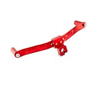 QOXEZY Palanca de cambios de motocicleta con diseño plegable de aleación de aluminio para bicicleta de calle Enduro, conducción todoterreno, dorado, rojo y azul (rojo)