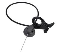 QOXEZY Palanca de interruptor de bloqueo remoto de horquilla de aluminio compatible con horquillas de suspensión EPICON RAIDON XCR XCM NCX - Cable de 69 cm, diámetro de barra de 22,2 mm