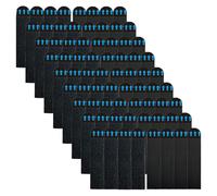 QOXEZY Par de 72 tiras de 93 x 19 mm, marco de fotos ideal para la oficina y el hogar, con pares y piezas, tamaño 93 x 19 mm, hecho de vidrio, sin marcas, a diferencia de los ganchos tradicionales