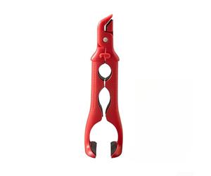 QOXEZY Placa caliente de silicona 3 en 1 con abridor de botellas integrado y función mecánica para cuenco de agarre, vaporizador de platos, herramienta de cocina resistente al calor (es rosa)