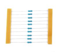 QOXEZY Resistencias de tren modelo de 12 V-16 V precableadas para luces LED, accesorios ferroviarios de escala HO, 6,5 cm de longitud (20 piezas)