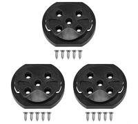QOXEZY Soporte de nailon para ordenador de bicicleta, pieza de repuesto para Garmin y Bryton, color negro, uso práctico para entusiastas del ciclismo (3)