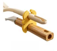QOXEZY Soporte de silicona para cucharas y espátulas, estante de utensilios de silicona resistente al calor, almacenamiento funcional sin interferir el cierre de la tapa o liberación de vapor para