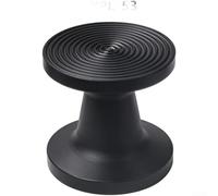 QOXEZY Tamper de café con diseño simétrico de doble base plana y ondulada para una mejor distribución y reducción del riesgo de canalización (53 mm)