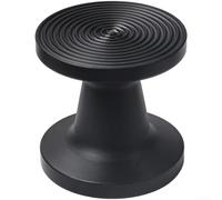 QOXEZY Tamper de café con diseño simétrico de doble base plana y ondulada para una mejor distribución y reducción del riesgo de canalización (58 mm)