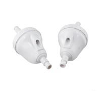 QOXEZY Válvula de limpieza G52 para Polaris 180, 280, 380, 3900, fácil instalación para limpiadores de piscinas, kit de válvula de marcha atrás con válvula interna G53 y abrazadera G57, ABS blanco de