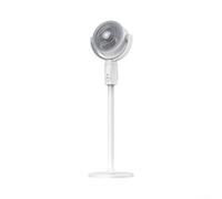 QOXEZY Ventilador circulador de aire con oscilación constante, dispositivo de refrigeración portátil de suelo alimentado por USB para el espacio de trabajo del dormitorio del hogar (modelo enchufable)