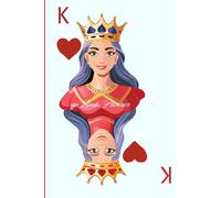 qp Books Planner: Couverture du roi de cœur, Personnalisable et conçu avec des exemples et des idées pour mieux vous aider dans votre vie quotidienne