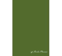 qp Books Planner: Olive Green, Customizable, and designed with examples and ideas to better assist you in your day-to-day life