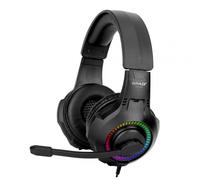 QPAD QH20 Auriculares Gaming RGB Multiplataforma Negros