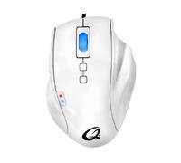 QPAD OM-75 Pro Gaming Optical Mouse, White OM-75