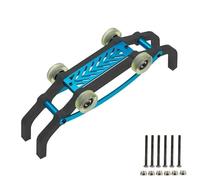 QPAJWAKS 1/16 RC Car MJX H16 16207 16208 16209 16210 Nylon Aluminum Alloy Roll Cage Wheelie Bar for Upgrade Parts(Blauw)