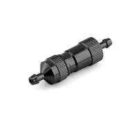 QPAJWAKS 1 Filtro de Combustible for Barco RC, Fino for Modelos de aeronaves y vehículos, Modelo de simulación de Nitro a Gas, Desmontable, de Aluminio, L50 mm(Schwarz)
