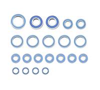 QPAJWAKS 21Pcs Sealed Bearing Kit for Traxxas Slash 4X4 VXL Rustler Stampede HQ727 Remo 1/10 RC Car Upgrade Parts Accessories