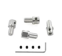 QPAJWAKS Cabezal de Eje Trasero de Metal for Traxxas Slash4WD/Rustler4WD/XO-1 n.° 6888