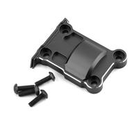 QPAJWAKS Cubierta de Engranaje Trasero de aleación de Aluminio 7780 for TRX-S 1/5 X-Maxx Xmaxx 1/6 XRT RC Monster Truck, Piezas de actualización, Accesorios(Schwarz)