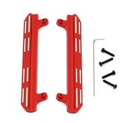 QPAJWAKS Deslizadores de Pedales Laterales de Metal for XIAOMI Suzuki JIMNY, Accesorios de actualización for Autos RC 1/16, Piezas for Autos RC Crawler(Rood)