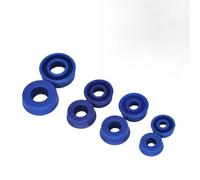 QPAJWAKS ID 4mm/ 5mm/ 6mm/ 7mm/8mm/10/12mm Model Boat Drive Shaft Sealing Ring Waterproof Hydraulic Pump Motor Shaft Seal Water Oil Proof(ID 4mm)