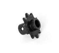 QPAJWAKS Juego de Cadena de Acero al Carbono Medio de 10 Dientes, Engranaje Delantero de Aluminio 7075T de 36 Dientes y piñón de 70 Secciones for Motocicleta LOSI-1/4 Promoto-MX(10T Gear)