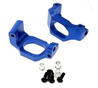 QPAJWAKS Metal Steering Blocks Caster Blocks C-Hubs Stub Axle Carriers 8937 8932 8952 for Traxxas MAXX WideMaxx 1/10 RC Car Upgrade Parts(Orange)