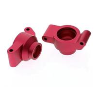 QPAJWAKS Metal Steering Blocks Caster Blocks C-Hubs Stub Axle Carriers 8937 8932 8952 for Traxxas MAXX WideMaxx 1/10 RC Car Upgrade Parts(Navy Blue)