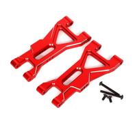 QPAJWAKS Metal Upgrade Parts Steering Block Hub Carrier Suspension Arm for ARRMA 1/10 Gorgon Monster Truck 4x2 RC Car Upgrade Parts(Schwarz)