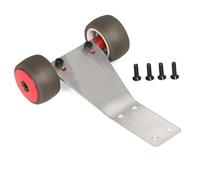 QPAJWAKS Metal Wheelie Bar for Arrma 1/18 Granite Grom Typhon GROM RC Car Upgrade Parts Accessories(Rood)