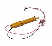 QPAJWAKS N20 45/90mm Stroke Electric Full Metal Push Rod Cylinder Driver For RC 1:16 Excavator Dump Truck DIY Upgrade Closed Cylinder(45mm with Driver)
