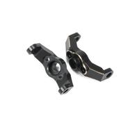 QPAJWAKS TRX4M Brass Weight Caster Blocks Servo Link Steering Knuckle Diff Cover for 1/18 RC Crawler TRX-4M Defender Bronco Upgrade Parts(Rear axle Weights)