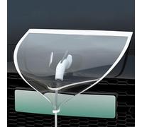 QPDDFG Cubierta del Enchufe del Cargador EV para Benz EQB EQC EQS EQA, EV Cubierta del Puerto del Enchufe del Cargador Cubierta magnética para la Lluvia Nieve,A White