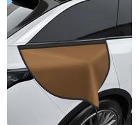 QPDDFG Cubierta del Enchufe del Cargador EV para Renault Koleos Arkana Espace PHEV, EV Cubierta del Puerto del Enchufe del Cargador Cubierta magnética para la Lluvia Nieve,D Brown