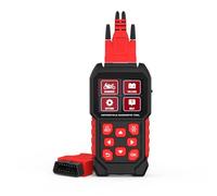 QPKING Herramienta de diagnóstico para lector de códigos de motocicleta M4 para Kawasaki 1-6P, Yamaha 3-4P, Honda 4P, Suzuki 4-6P, Vespa/KTM, lectura/borrar códigos, restablecimiento de servicio