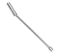 qpkung Bujía de 14 mm, juego de destornilladores giratorios magnéticos de 3/8 pulgadas, herramienta de eliminación de paredes delgadas de 12 puntos (larga)