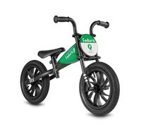 QPLAY Bicicletas de equilibrio para niños y niñas de 3 a 6 años, bicicleta de empuje de 12 pulgadas para niños pequeños sin pedal, bicicleta de equilibrio con asiento ajustable, juguete de regalo
