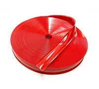 QPN Cubierta de Tornillo de Vinilo Rojo de 7/8 Pulgadas para remolques de Viaje para Caravana (50 pies, Rojo)