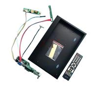 QPOGRMJR Carcasa metálica + Placa controladora de TV analógica Compatible con B156XW01 LP156WH1 M156NWR1, 30 Pines LVDS 1366 * 768, Kit de 15,6", VGA, AV, USB, HDMI, 1 CCFL.(LP156WH1-TLB1 x Case)