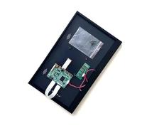 QPOGRMJR Kit de Bricolaje Compatible con B173HAN01 B173HAN04, Carcasa metálica y Placa controladora, 1920 x 1080, 30 Pines, EDP, Panel portátil, USB Micro, 17,3", HDMI-Mini(B173HAN04.3 and Case)
