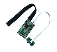 QPOGRMJR Kit de Bricolaje for Placa controladora 4K for portátil LQ156D1JW04 LQ156D1JW44 de 15,6" con Matriz EDP de 40 Pines, 2 Tipos C, Mini-HDMI, 3840x2160(For LQ156D1JW44)