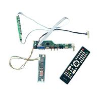 QPOGRMJR Kit de Bricolaje for Placa controladora de Monitor LCD HT185WX1 LM185WH1 M185B1 MT185GW01, 30 Pines, LVDS, TV analógica, AV+HDMI+VGA+IR+USB 2CCFL, 1366 * 768(For M185B1-L05)