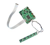 QPOGRMJR Kit de Placa controladora DIY for portátil B156HAN01.1 B156HAN01.2 de 30 Pines EDP con Pantalla de 1920x1080 y Dos HDMI-Mini USB de 15,6"(For B156HAN01.2)