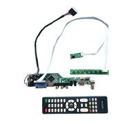 QPOGRMJR Kit de Placa controladora for LTN133AT16-301 LTN133AT16-S01 USB+AV+VGA+HDMI LVDS de 40 Pines, 13,3" 1280x800, portátil, Matriz de TV analógica(For LTN133AT16-S01)