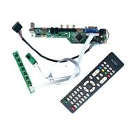 QPOGRMJR Kit de Placa controladora for TV analógica CLAA101NB01 HT101WSB-101, 40 Pines, LVDS, 1024 x 600, 10,1", HDMI+VG AV+USB.(For CLAA101NB01)