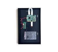 QPOGRMJR Monitor portátil Compatible con LP140WD2, N140FGE, LTN140KT13, Carcasa metálica de 14" y Placa controladora USB-Micro HDMI-Mini de 30 Pines EDP, 1600 x 900.(N140FGE-EA2 and Case)