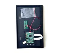 QPOGRMJR Monitor portátil NV116WHM de 11,6" con Carcasa metálica Micro HDMI-Mini USB y Kit de modificación de Placa controladora EDP de 40 Pines, 1366 x 768(NV116WHM-A20 x Case)