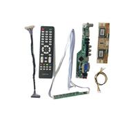 QPOGRMJR Placa controladora de Matriz de Pantalla LCD LED Compatible con M236H1-L01 M236MWF1 VGA AV USB HDMI, Kit LVDS de 30 Pines, 4 CCFL, 23,6", 1920 * 1080(M236H1-L09)