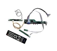 QPOGRMJR Placa controladora de TV analógica de Matriz de visualización for LTM215HT04 LTM215HT05, USB, VGA, AV, RF, 1920 * 1080, Compatible con HDMI, Kit de 21,5", LVDS de 30 Pines(LTM215HT05)
