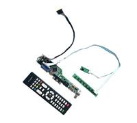 QPOGRMJR Placa controladora for portátil B133XW03 V0/V1/V2 B133XW07 V1, Matriz de TV analógica LVDS de 40 Pines, 13,3", USB+AV+VGA+HDMI 1366x768(For B133XW07 V.2)