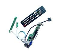 QPOGRMJR Placa controladora for TV analógica portátil B101EW05 V3/V1/V0 V.0/V.1/V.3, Matriz LVDS de 40 Pines, USB+AV+VG HDMI, 1280x800, 10,1"(For B101EW05 V.3)